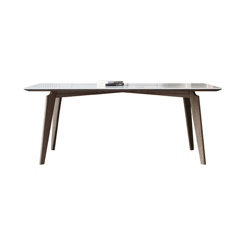 Modern Rectangle Sintered Stone Top Dining Set 1/4/5/7 Pieces Dining Table with Chairs