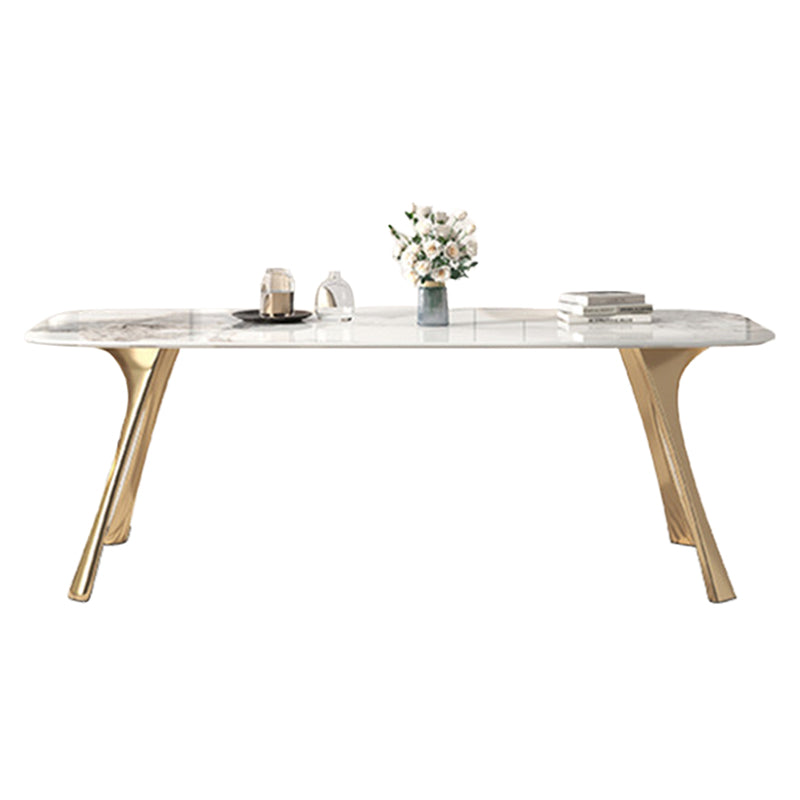 Nordic Glam Sintered Stone Dining Table Set 1/4/5/7 Pieces Dining Set for Home