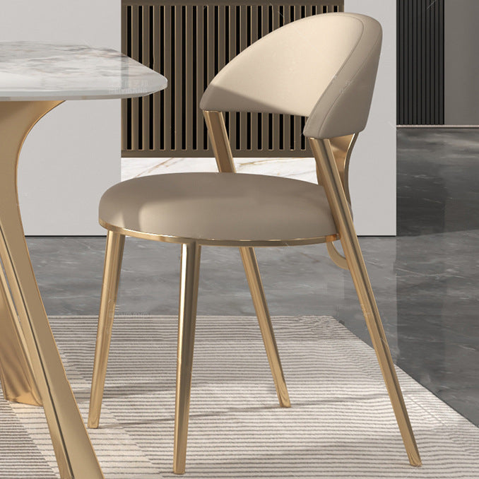 Nordic Glam Sintered Stone Dining Table Set 1/4/5/7 Pieces Dining Set for Home