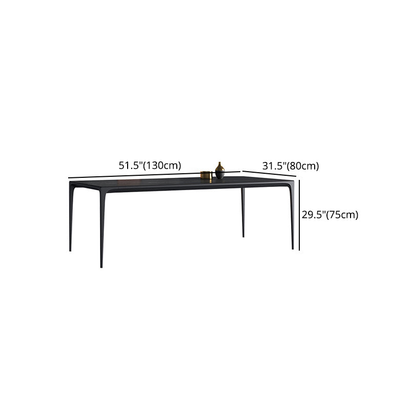 Modern Sintered Stone Dining Table Set 1/2/5/7 Pieces Dining Set for Home