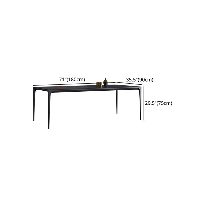 Modern Sintered Stone Dining Table Set 1/2/5/7 Pieces Dining Set for Home