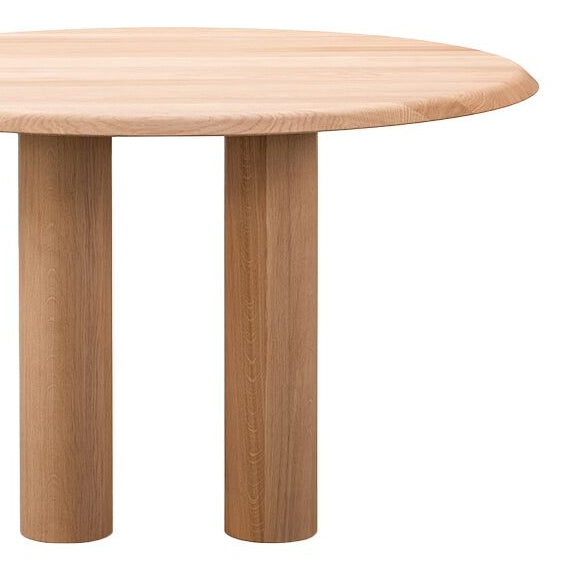 Solid Wood Dining Table Simplicity Fixed Table for Dining Room