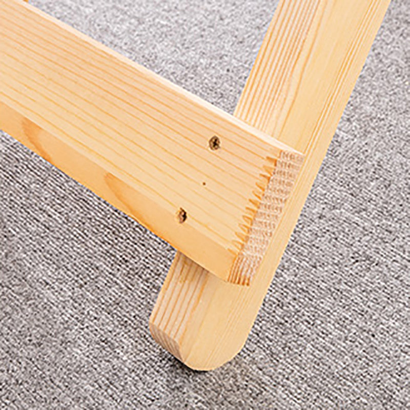 Contemporary Dining Room Wood Table Natural Pine Folding Table