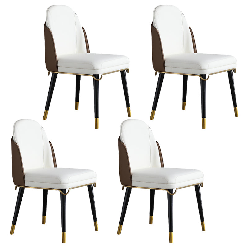 Glam Scalable Dinette Set 1/4/5/7 Pieces Round Dining Table Set with Sintered Stone Top