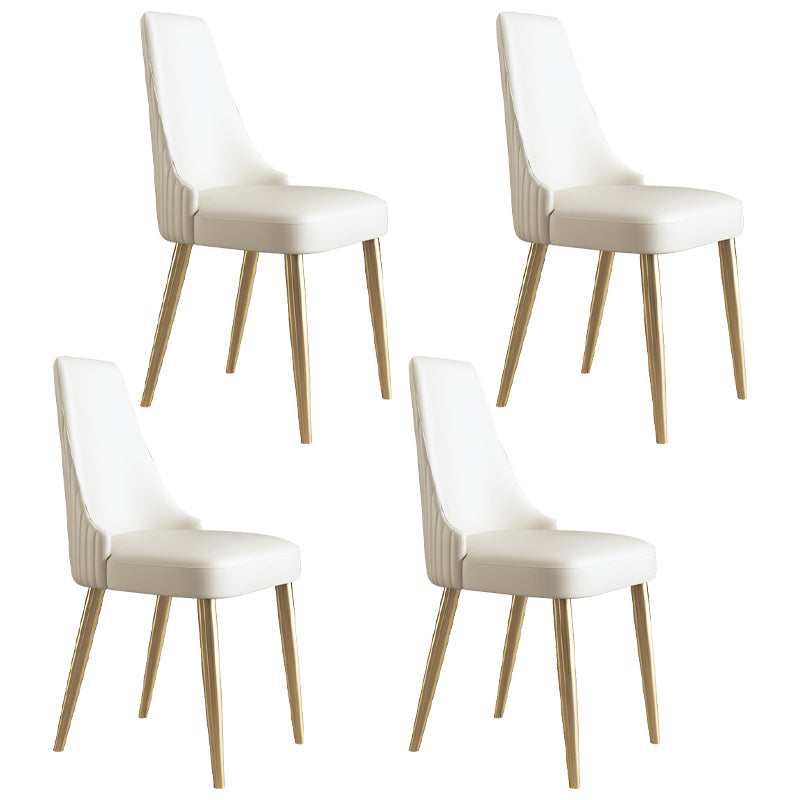 Glam Scalable Dinette Set 1/4/5/7 Pieces Round Dining Table Set with Sintered Stone Top