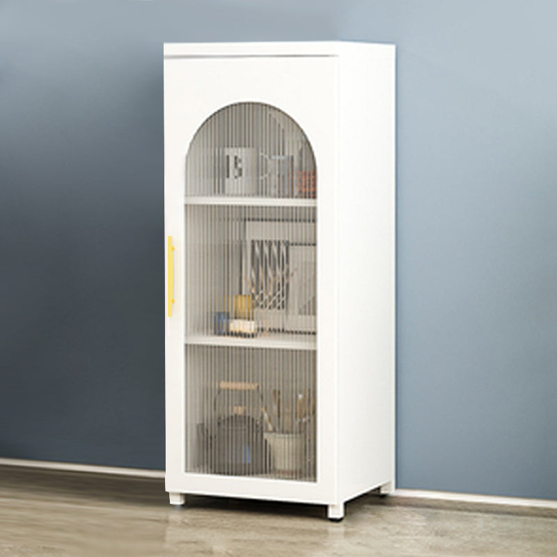 Metall Industrial Standard Bücherregal vertikaler Bücherregal mit Glastür