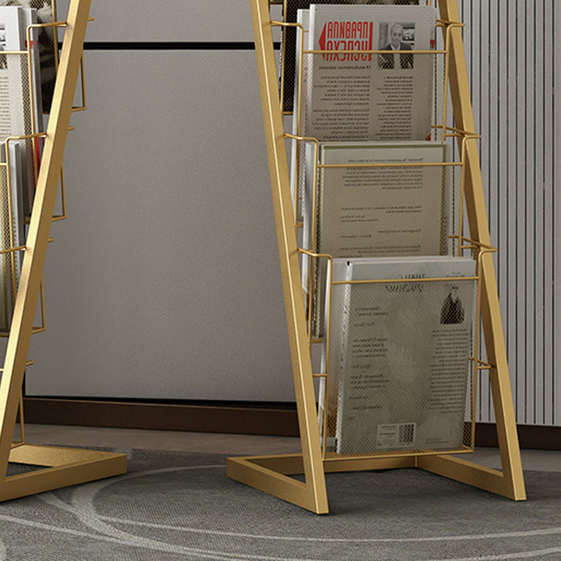 Libreria per la scala industriale in metallo scaffale verticale per home office