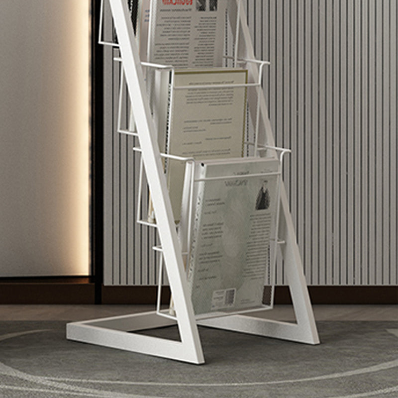Libreria per la scala industriale in metallo scaffale verticale per home office