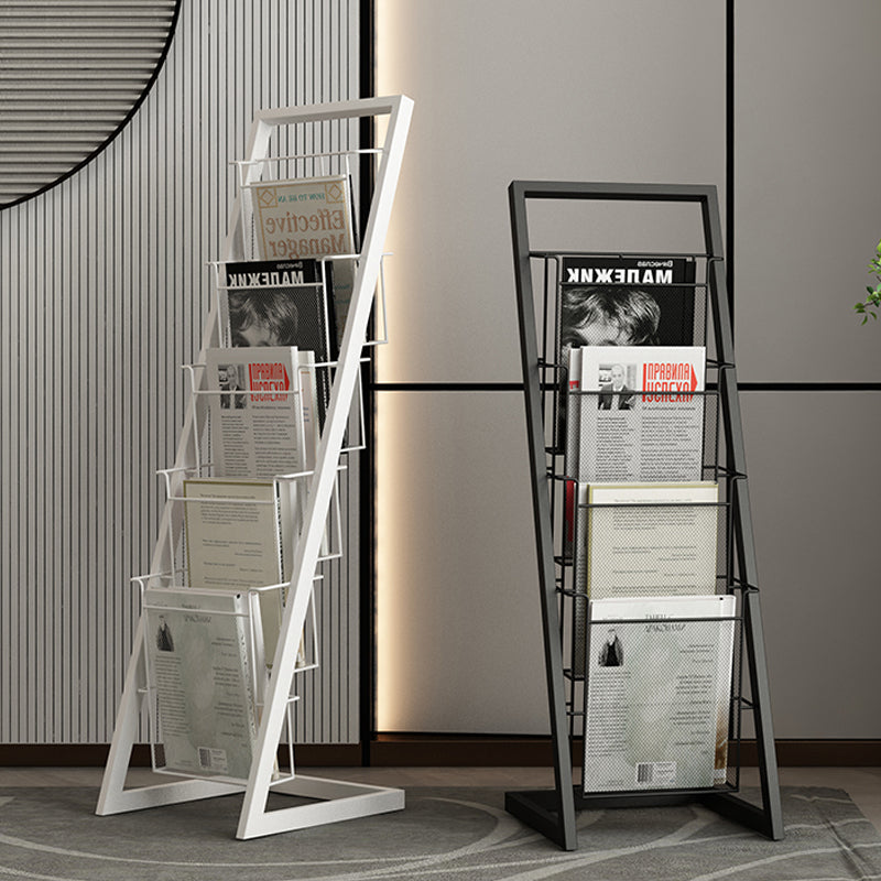 Libreria per la scala industriale in metallo scaffale verticale per home office