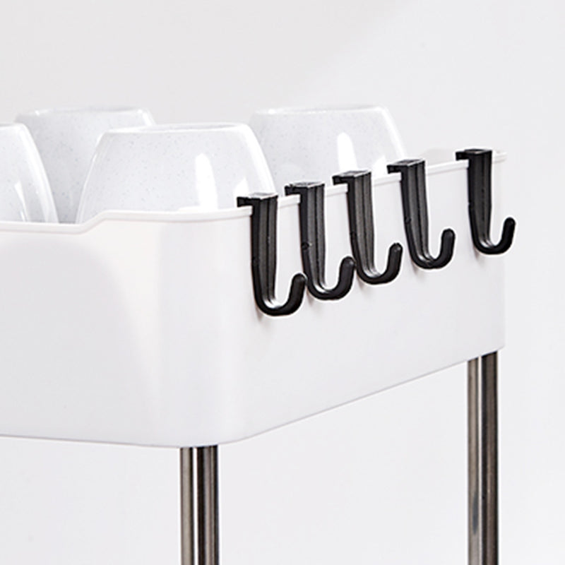 Libreria etagere aperta contemporanea con libreria di plastica in telaio in acciaio