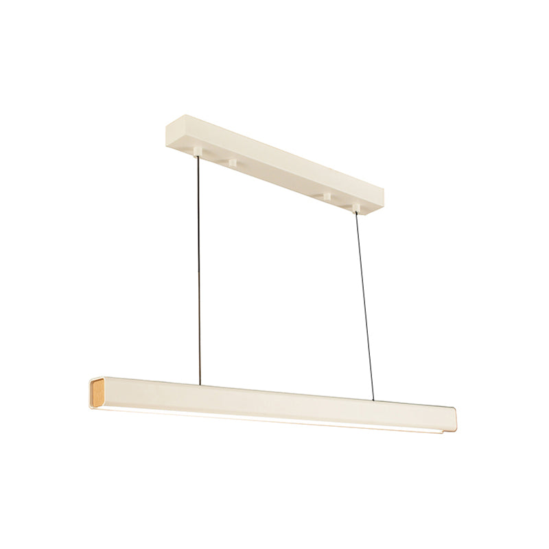 Zeitgenössische Küchenheize helle lineare Decke Anhänger Leuchtmetall 1 Licht