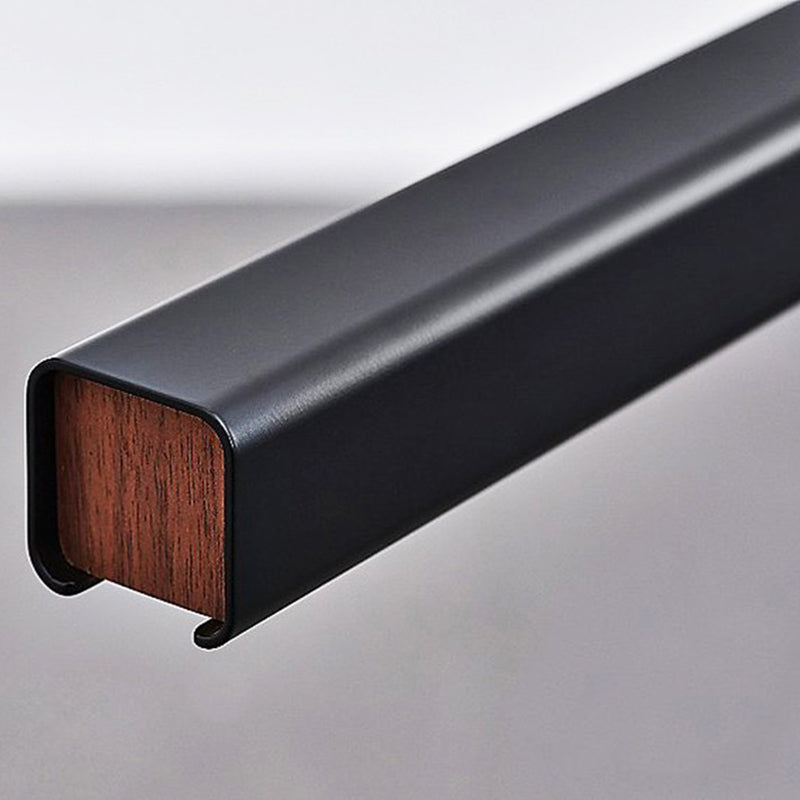 Zeitgenössische Küchenheize helle lineare Decke Anhänger Leuchtmetall 1 Licht