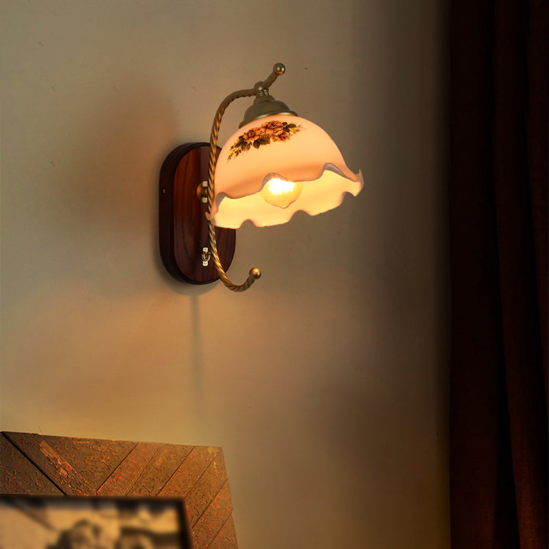 1 appliques murales géométriques légères lampes murales en verre de style moderne