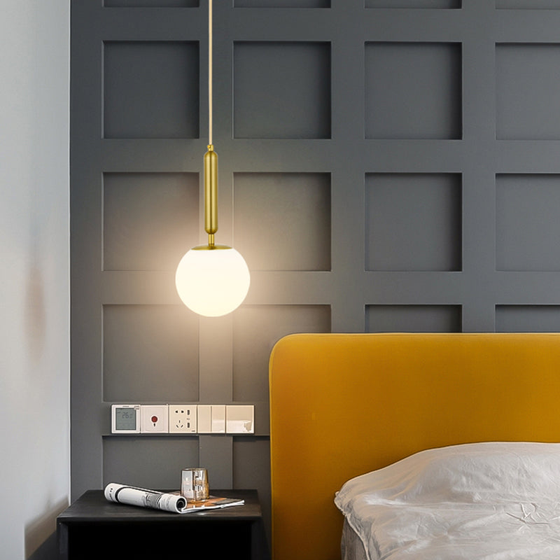 Glass Ball Wall Sconces Modern Style 1 Light Wall Mounted Lamps