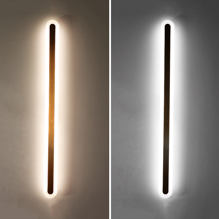 Metall Lineare Form Wandlicht moderner Stil 1-Licht-Wandmontageleuchte