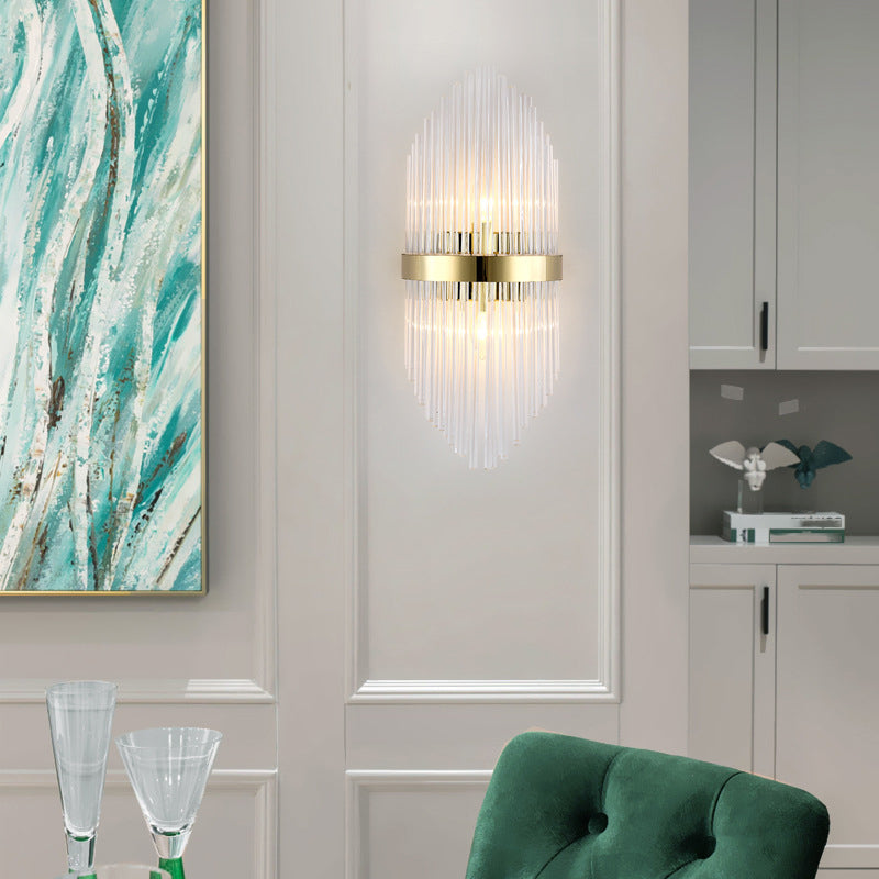 Luz de pared contemporánea Luz de apliques de pared creativa para sala de estar