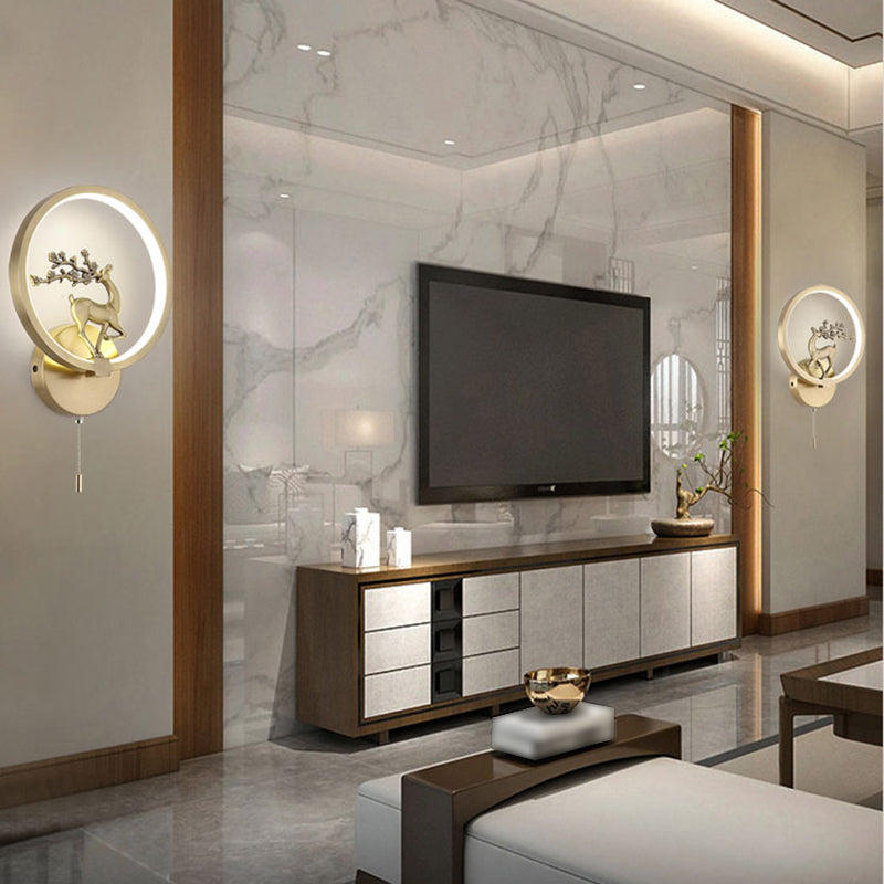 Modern Style Wall Light Creative Linear Wall Sconce Light for Bedroom