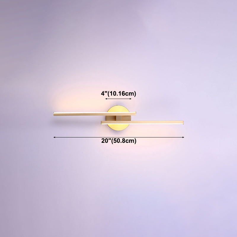 Modern Style Wall Light Creative Linear Wall Sconce Light for Bedroom