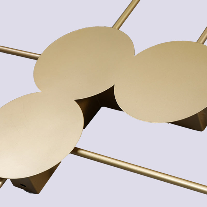 Géométrie Forme des lumières murales en métal Modern Style 6 Lampes de montage mural clair