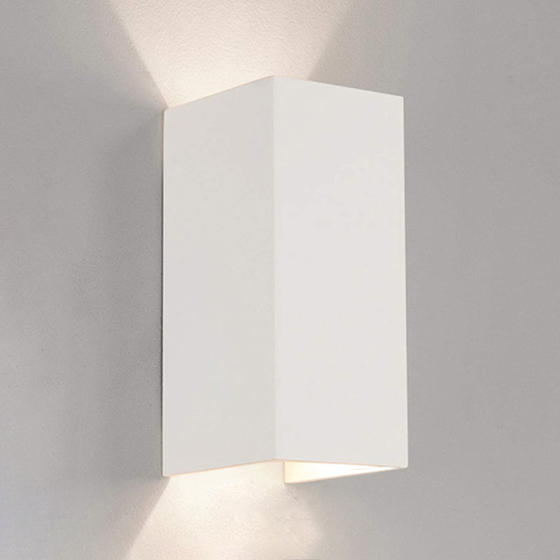 Luces de pared de forma de geometría de estilo contemporáneo de metal luces de montaje de pared de 2 luces