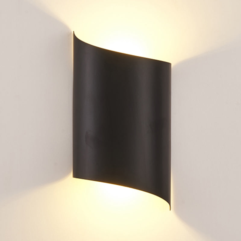 Contemporary Style Geometry Shape Wall Lights Metal 2-Light Wall Mount Lights