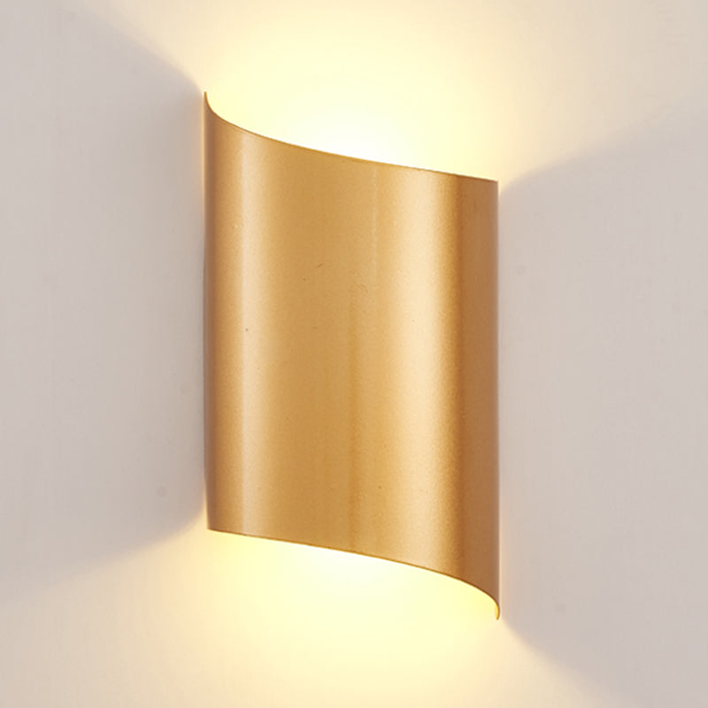 Contemporary Style Geometry Shape Wall Lights Metal 2-Light Wall Mount Lights