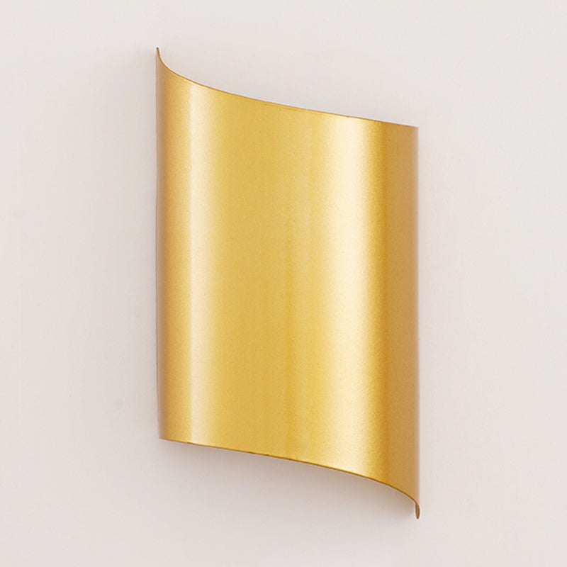 Luces de pared de forma de geometría de estilo contemporáneo de metal luces de montaje de pared de 2 luces
