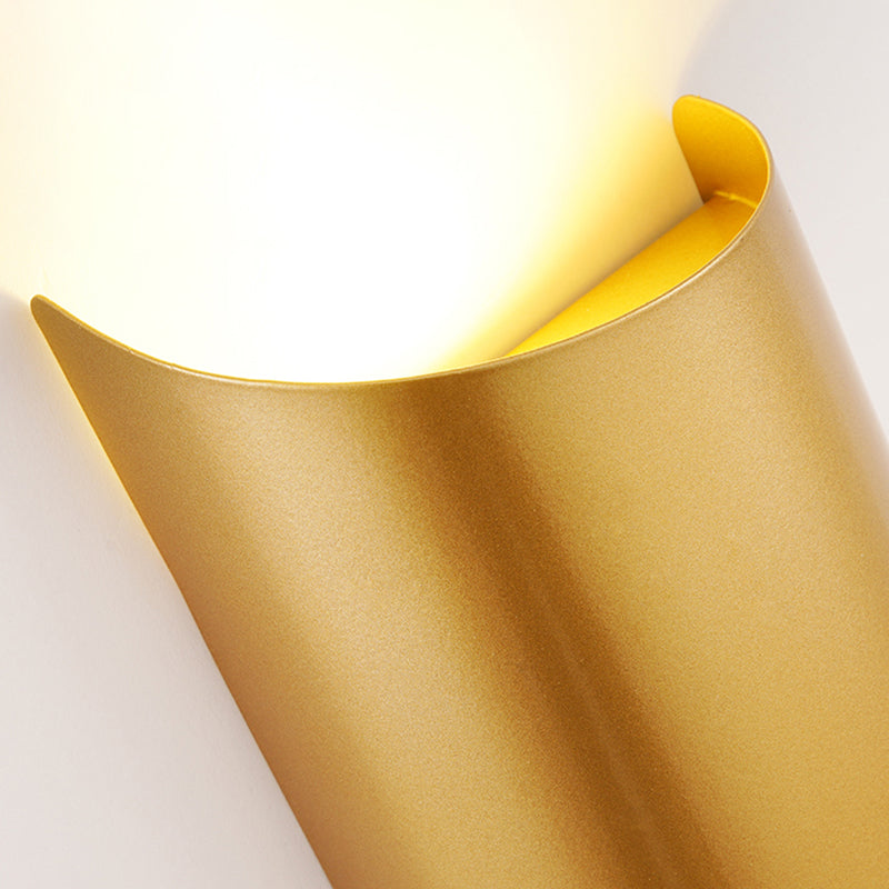 Luces de pared de forma de geometría de estilo contemporáneo de metal luces de montaje de pared de 2 luces