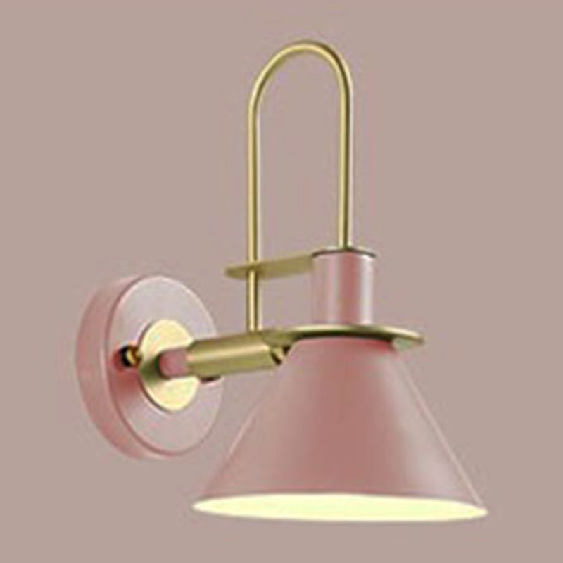 Accesorio de iluminación de pared nórdica Diconce de luz de pared de metal para dormitorio