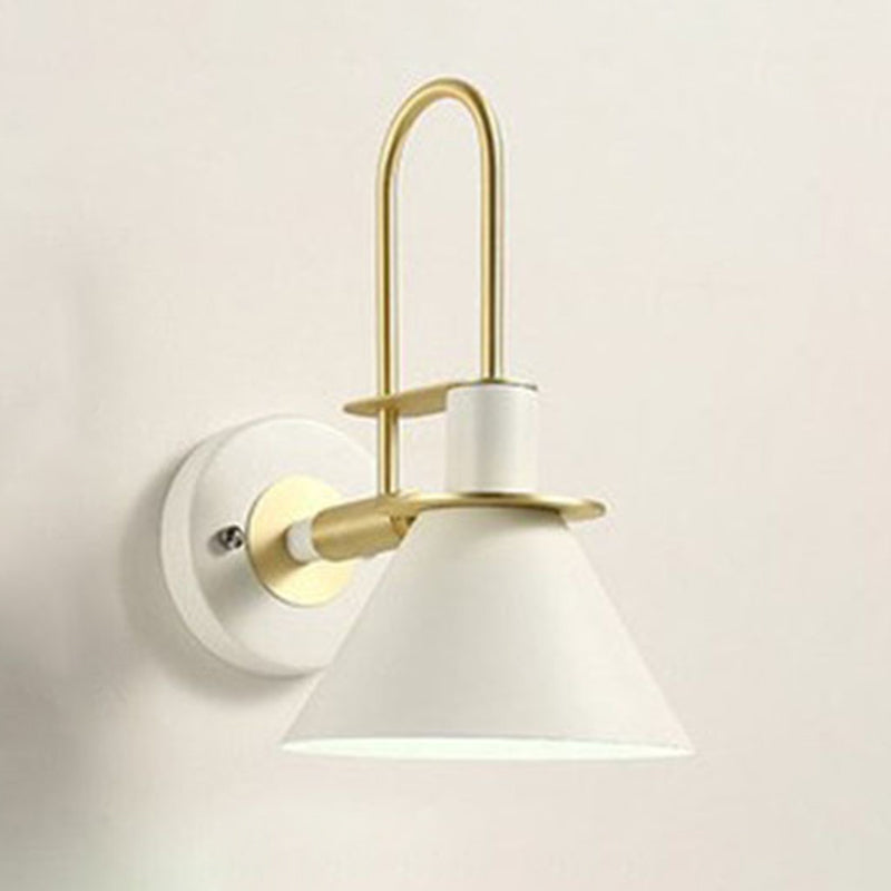 Accesorio de iluminación de pared nórdica Diconce de luz de pared de metal para dormitorio