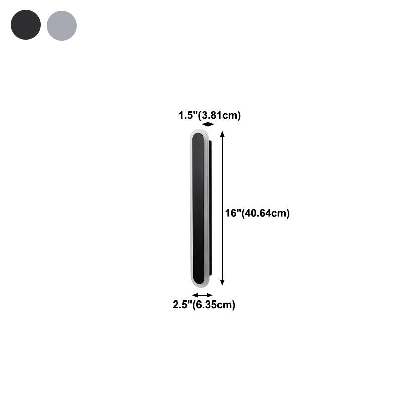 Wall Mounted Lighting Simple Style LED Metal Sconce Light Fixture