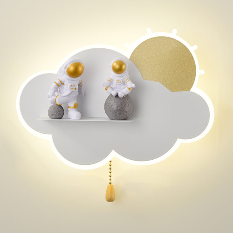 Lumo da parete a LED MODERA CREATIVO LIGHT MODERNO PER LADAME CAMERA