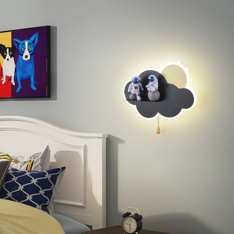 Lumo da parete a LED MODERA CREATIVO LIGHT MODERNO PER LADAME CAMERA