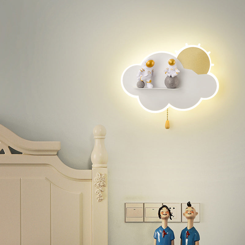 Lumo da parete a LED MODERA CREATIVO LIGHT MODERNO PER LADAME CAMERA