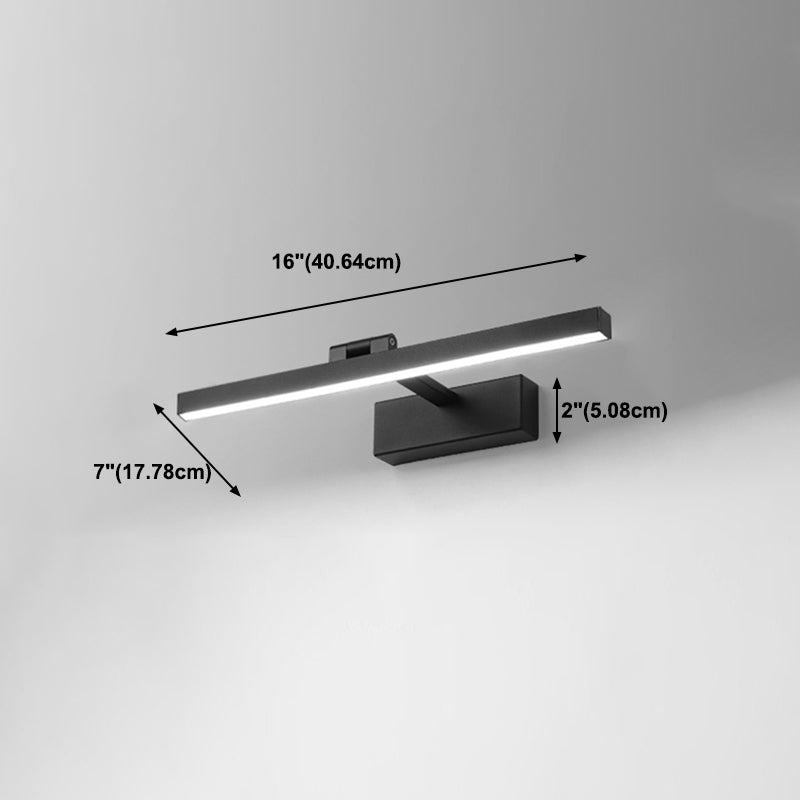 Modern Slim Simple Wall Sconce Creative LED Vanity Lighting Fixture