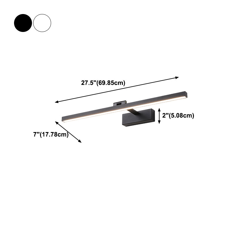 Modern Slim Simple Wall Sconce Creative LED Vanity Lighting Fixture