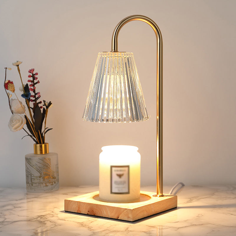 1 table de cône légère Light Light Table de table de style moderne, aromathérapie non incluse