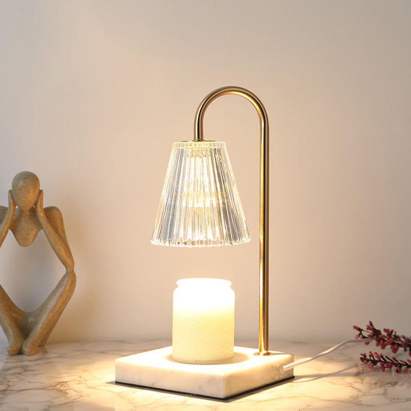 1 table de cône légère Light Light Table de table de style moderne, aromathérapie non incluse