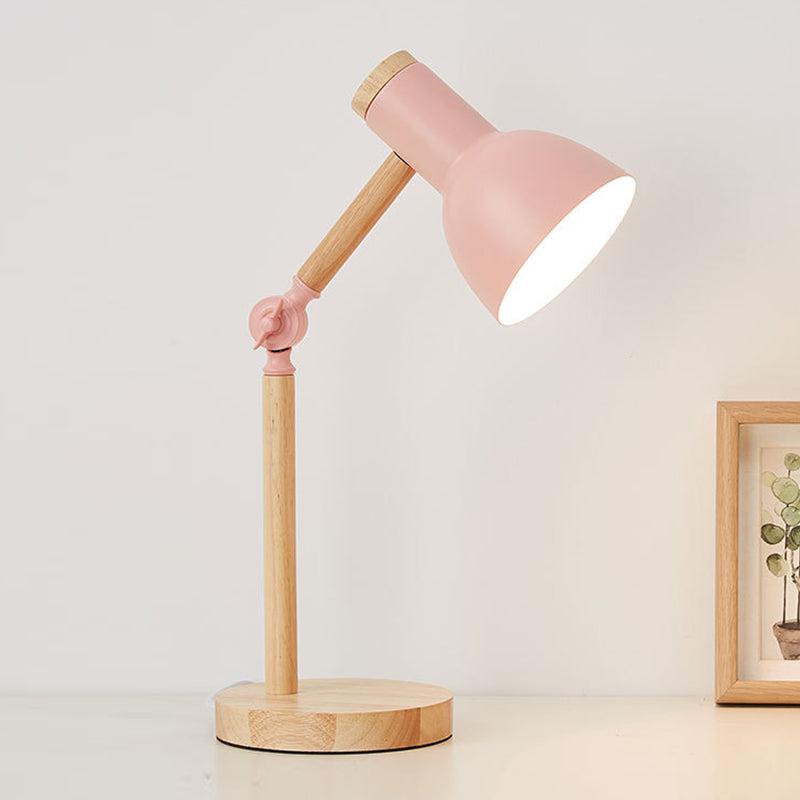 Lámpara de mesa ligera del metal 1 de la iluminación de la tabla de la forma del tambor del estilo moderno para el dormitorio