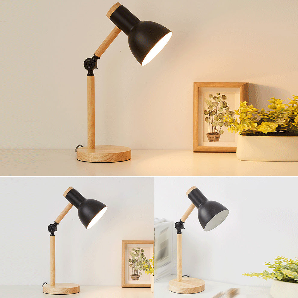 Lámpara de mesa ligera del metal 1 de la iluminación de la tabla de la forma del tambor del estilo moderno para el dormitorio
