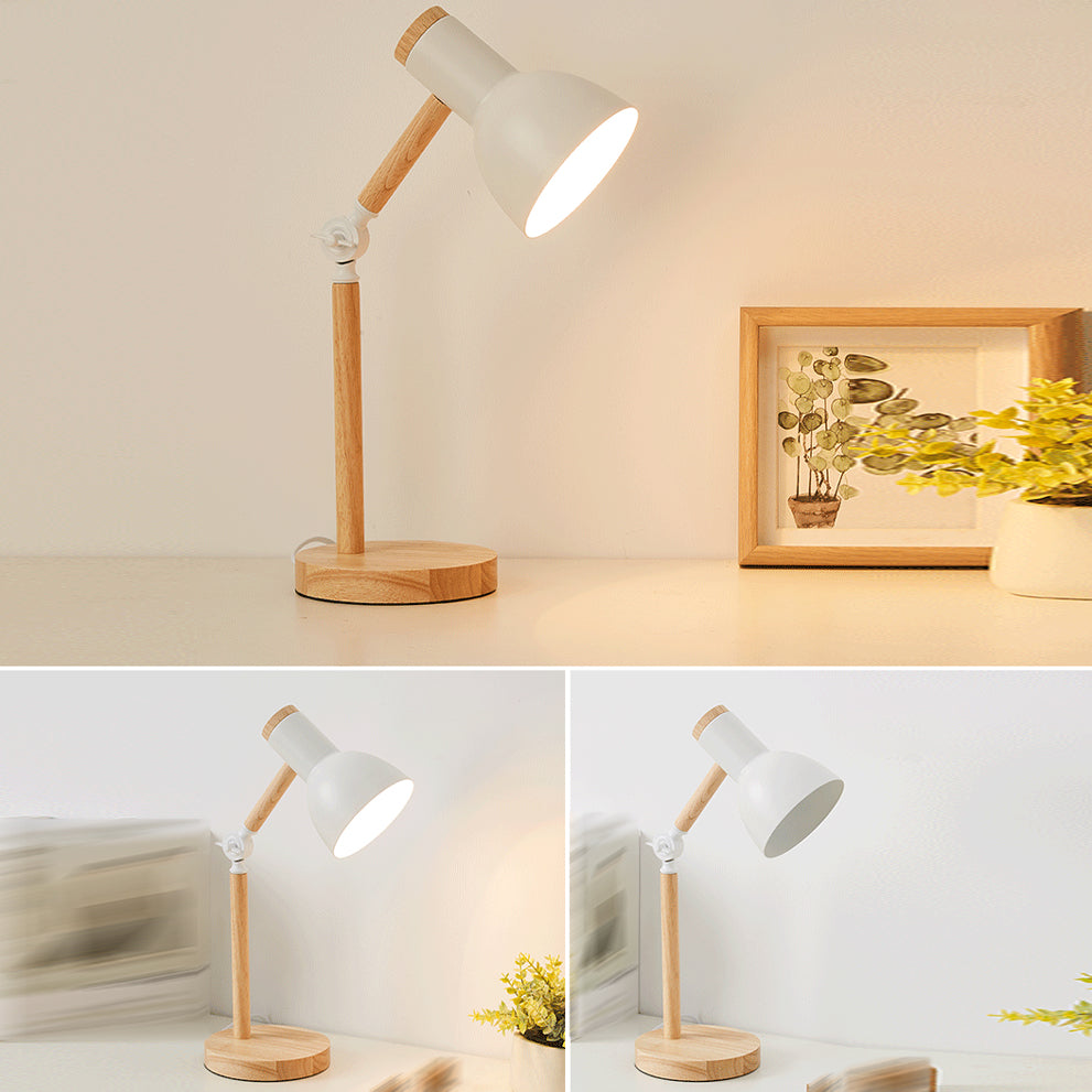 Lámpara de mesa ligera del metal 1 de la iluminación de la tabla de la forma del tambor del estilo moderno para el dormitorio
