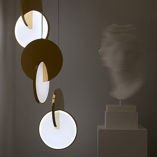 Nordic Metall Hanging Lamp Kit Circle LED Mini Anhänger Licht für Esszimmer