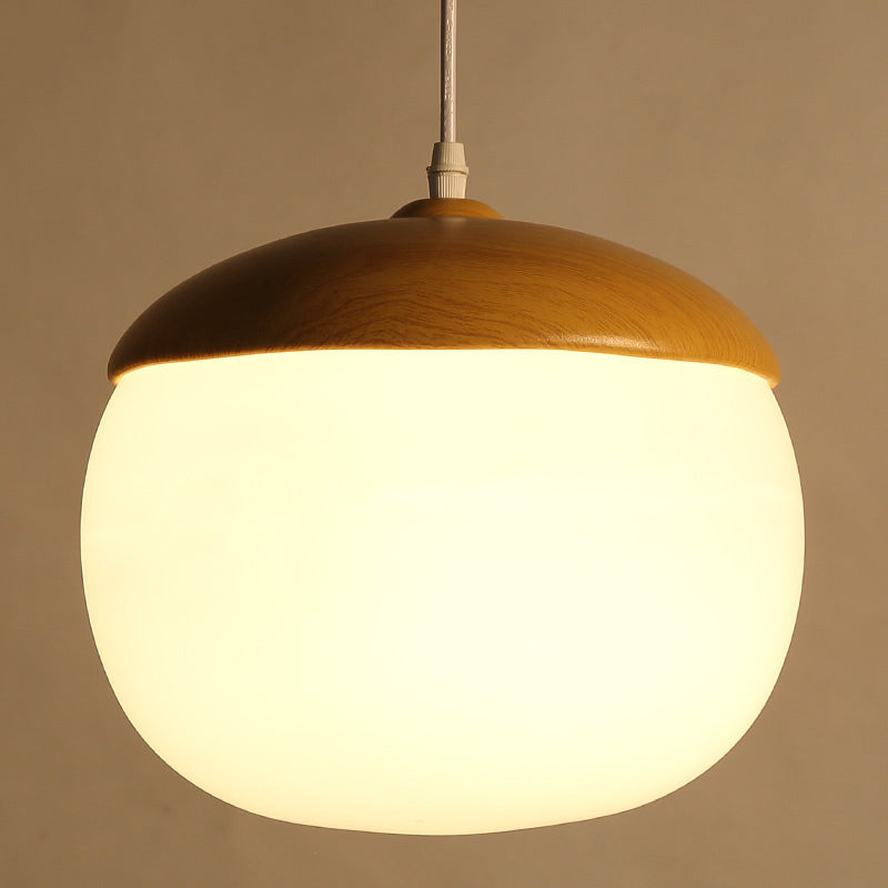 Untersuchungsraum hängende Decke Hanges weißes Glas Decken Deckenpendellicht mit 1 Licht