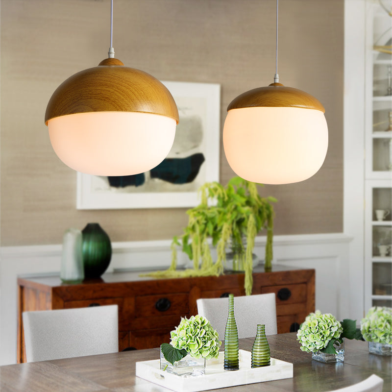 Untersuchungsraum hängende Decke Hanges weißes Glas Decken Deckenpendellicht mit 1 Licht