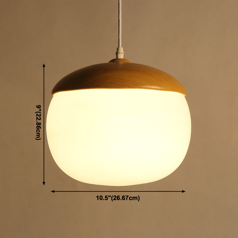 Untersuchungsraum hängende Decke Hanges weißes Glas Decken Deckenpendellicht mit 1 Licht