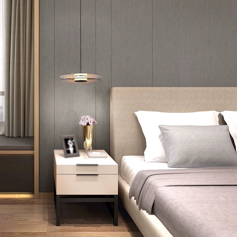 Minimalism Glass Down Mini -Anhängerkreis Hängend Deckenlicht mit 1 Licht