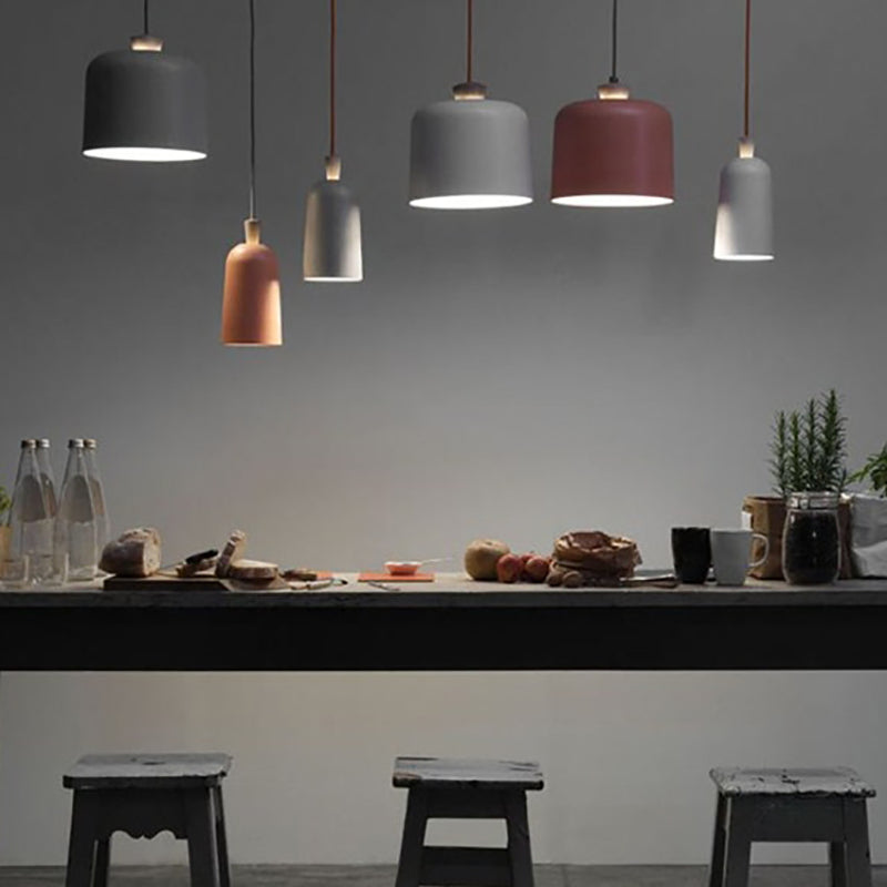 Luce a soffitto appeso a forma di cupola in metallo MODERNA MODERNA 1 LUCE LUCE