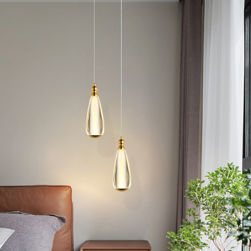 Geometrieform hängende Lichter moderner Metallhängeleuchten in Gold