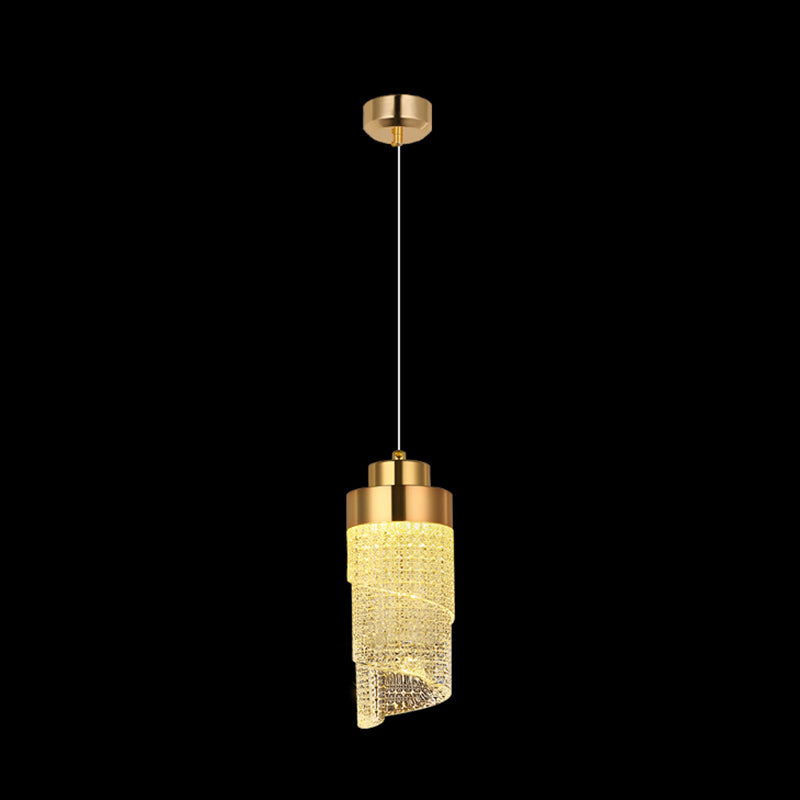 Geometrieform hängende Lichter moderner Metallhängeleuchten in Gold