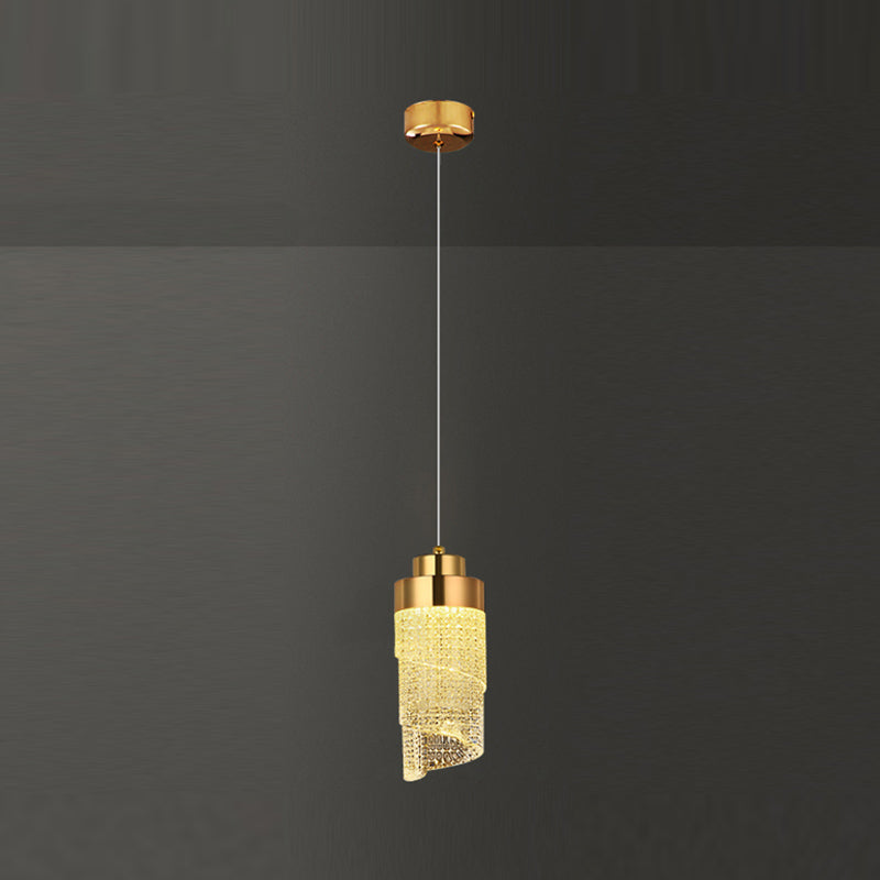 Geometrieform hängende Lichter moderner Metallhängeleuchten in Gold